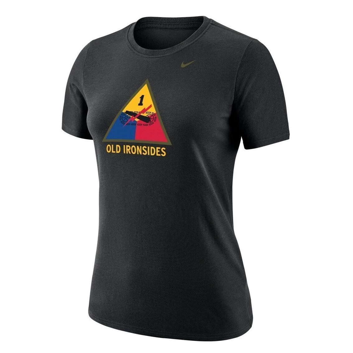 Cheapest π Women's Nike Black Army Black Knights 1st Armored Division Old Ironsides Operation Torch T-Shirt β¨ - Image 3