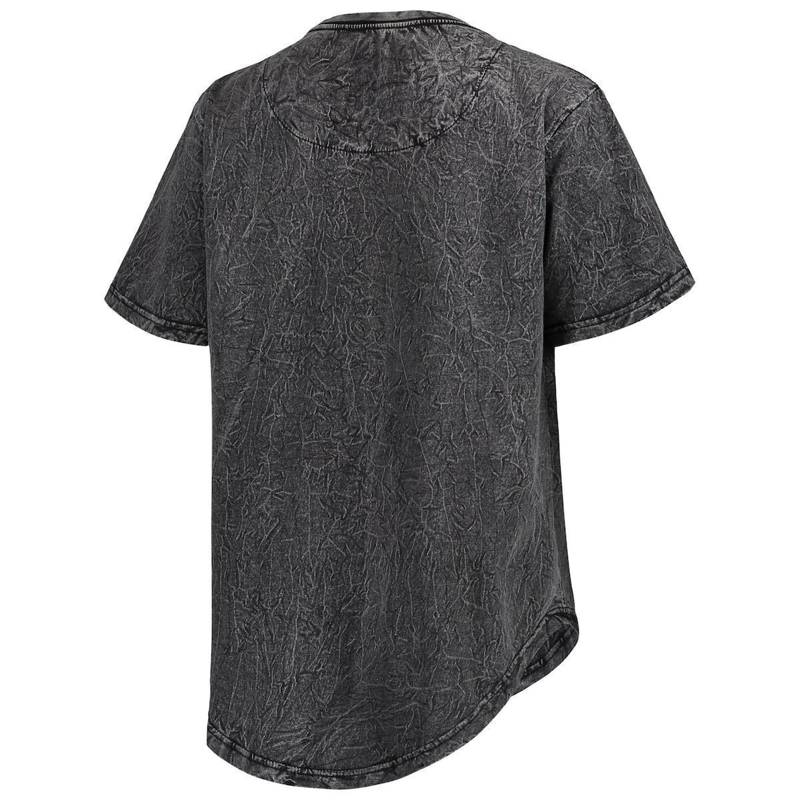 Flash Sale π Women's Pressbox Black Nebraska Huskers Shortstop Mineral Wash T-Shirt π - Image 4