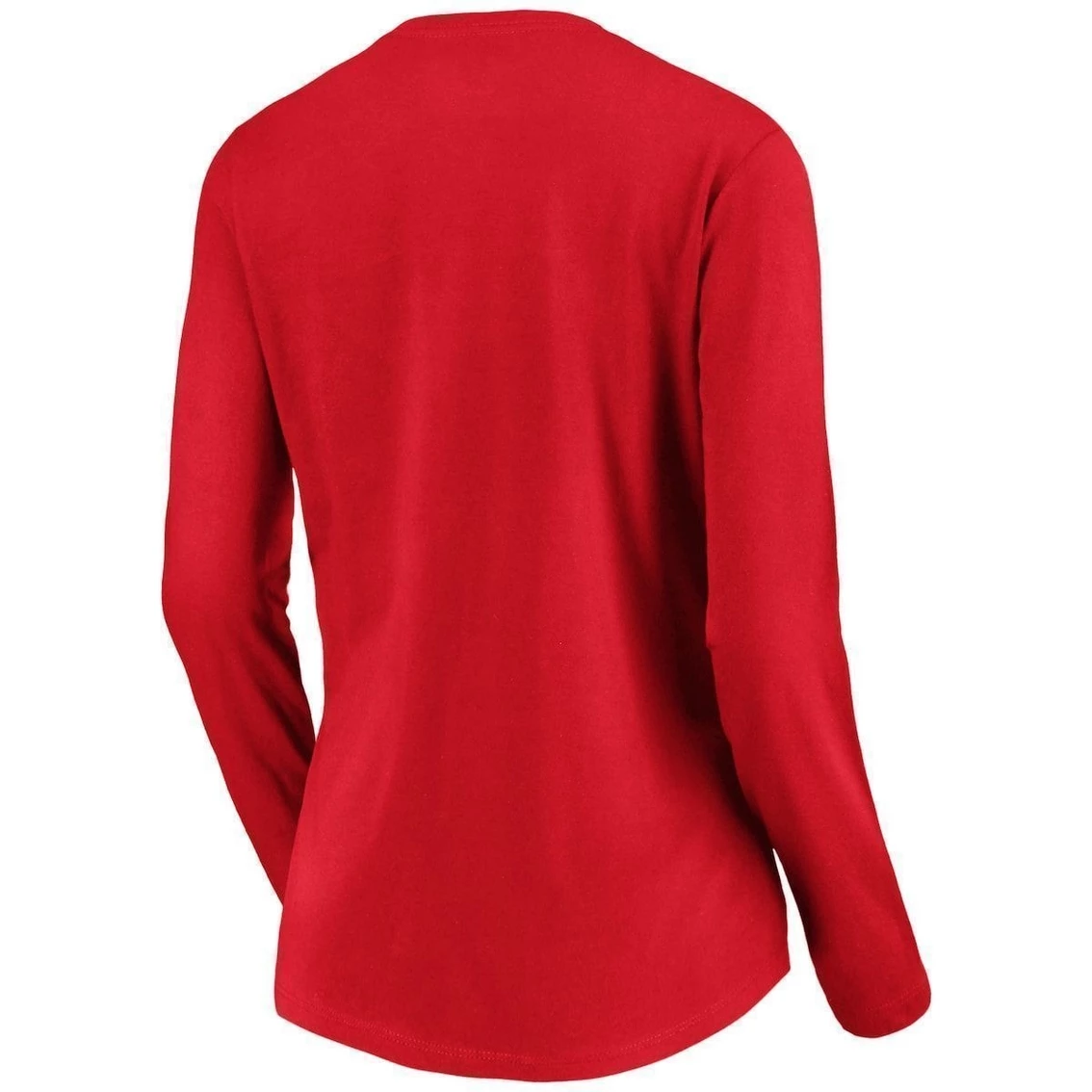 Best reviews of π₯ Women's Fanatics Branded Red Washington Nationals Victory Script V-Neck Long Sleeve T-Shirt β€οΈ - Image 4