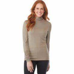 Cheap 🤩 Passports Rouched Turtleneck Tee ✔️