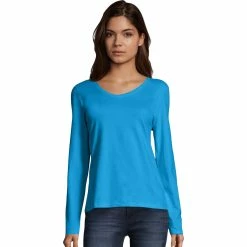 Hot Sale 🌟 Hanes Plus Size V Neck Tee XXL 😍