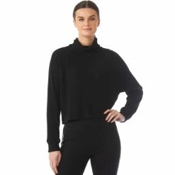 Coupon 😍 Calvin Klein Performance Turtleneck Pullover Top ✨