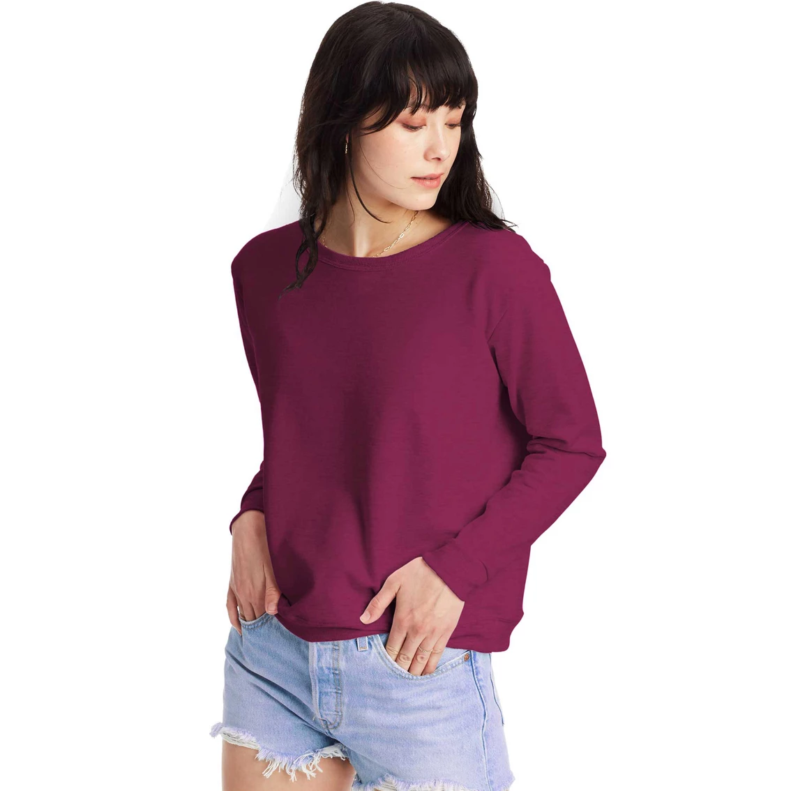 Deals π Hanes ComfortSoft EcoSmart Crewneck Sweatshirt π - Image 2