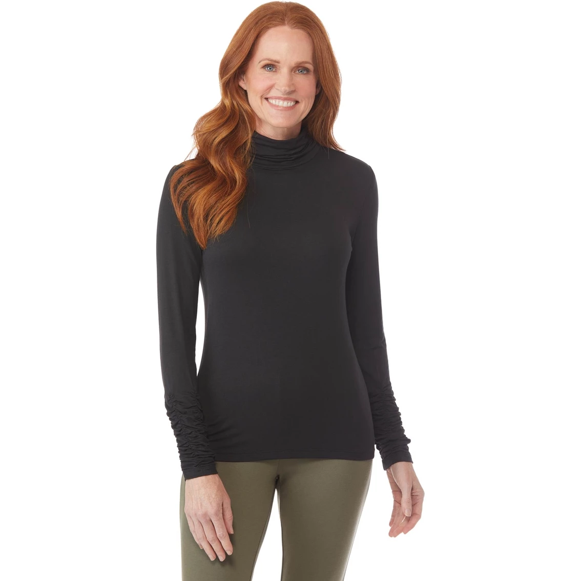 Cheap π€© Passports Rouched Turtleneck Tee βοΈ - Image 3