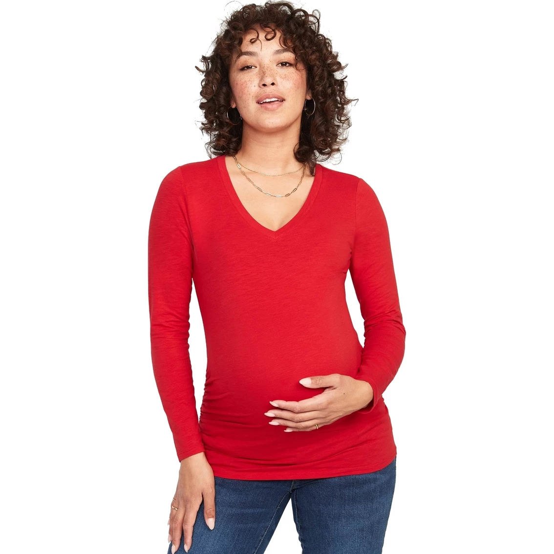 Cheapest β¨ Old Navy Maternity EveryWear Fitted V Neck Tee π