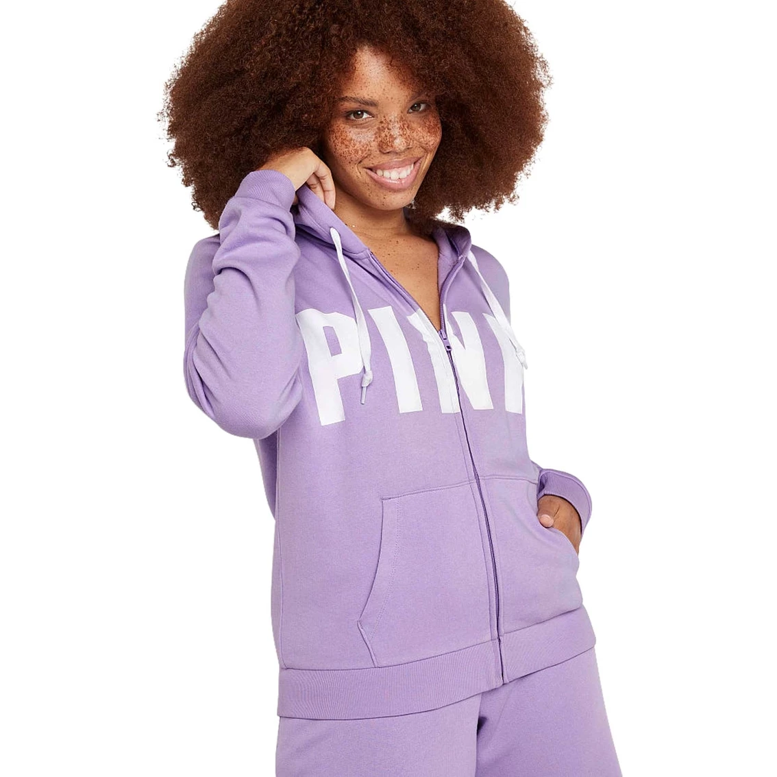 Brand new β¨ PINK Victoria's Secret Everyday Lounge Perfect Full Zip Hoodie β - Image 2