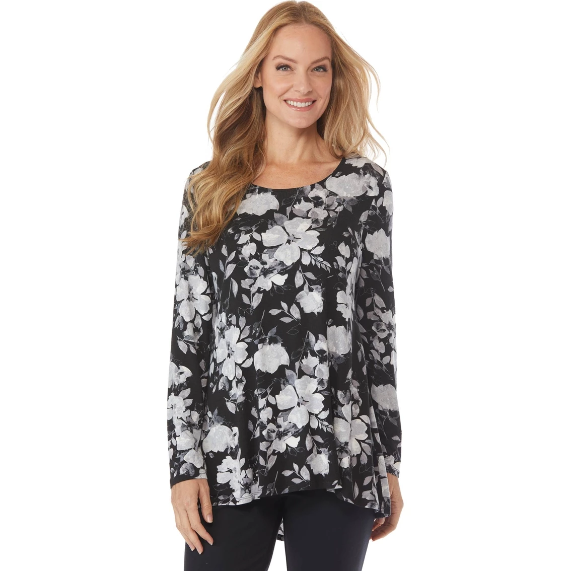 Coupon π Passports Printed Knit Tunic Top π― - Image 2