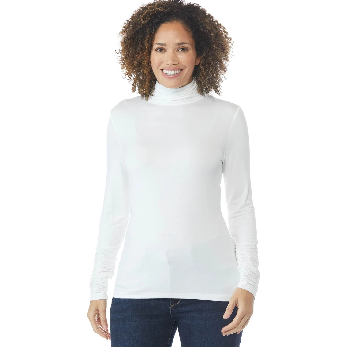 Cheap π€© Passports Rouched Turtleneck Tee βοΈ - Image 5