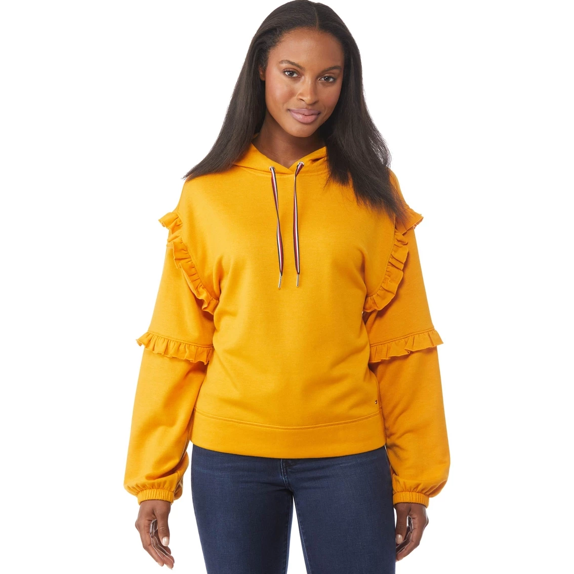 Best reviews of β Tommy Hilfiger Ruffle Sleeve Sweatshirt π - Image 2