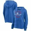 Coupon 🧨 Women's Fanatics Branded Royal Quebec Nordiques Heritage Salvation Waffle Pullover Hoodie ✔️