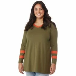 Brand new β JW Plus Size Stripe Jersey Tee π―