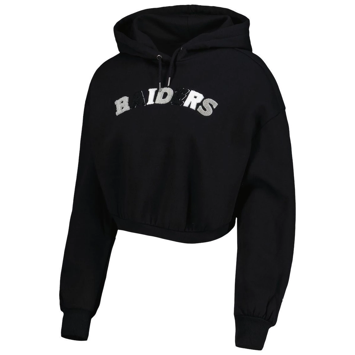 Wholesale π Women's The Wild Collective Black Las Vegas Raiders Cropped Pullover Hoodie β¨ - Image 3