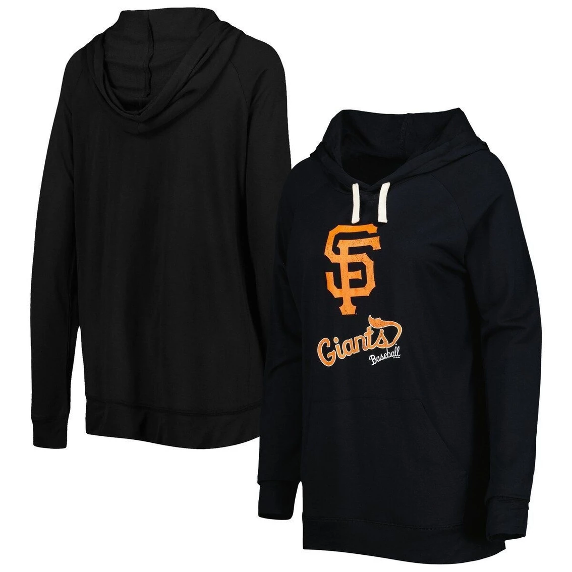 Promo π Women's Touch Black San Francisco Giants Pre-Game Raglan Pullover Hoodie π€©
