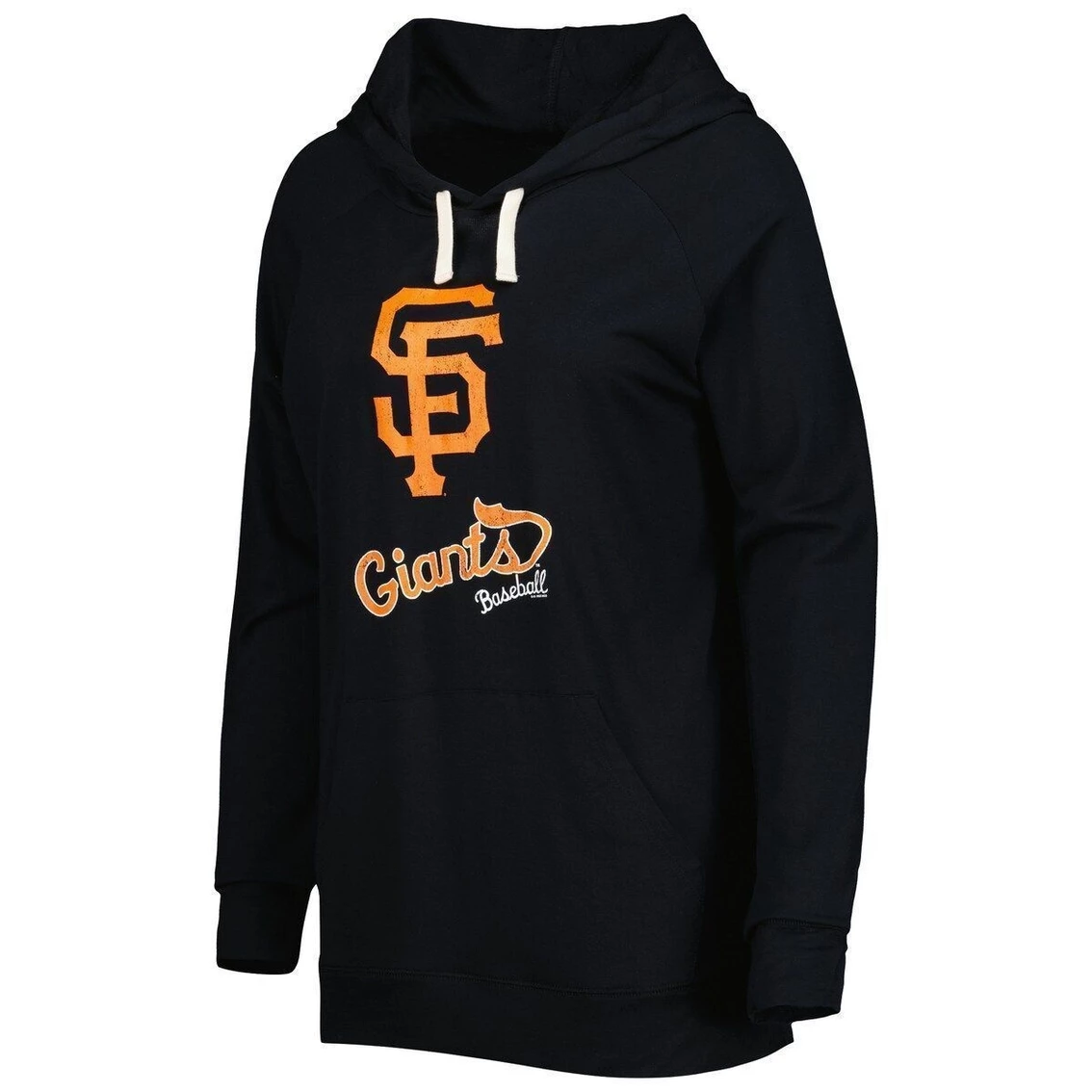 Promo π Women's Touch Black San Francisco Giants Pre-Game Raglan Pullover Hoodie π€© - Image 3
