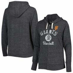 Cheap 😀 Women's Touch Black San Francisco Giants Training Camp Tri-Blend Full-Zip Hoodie 🔔