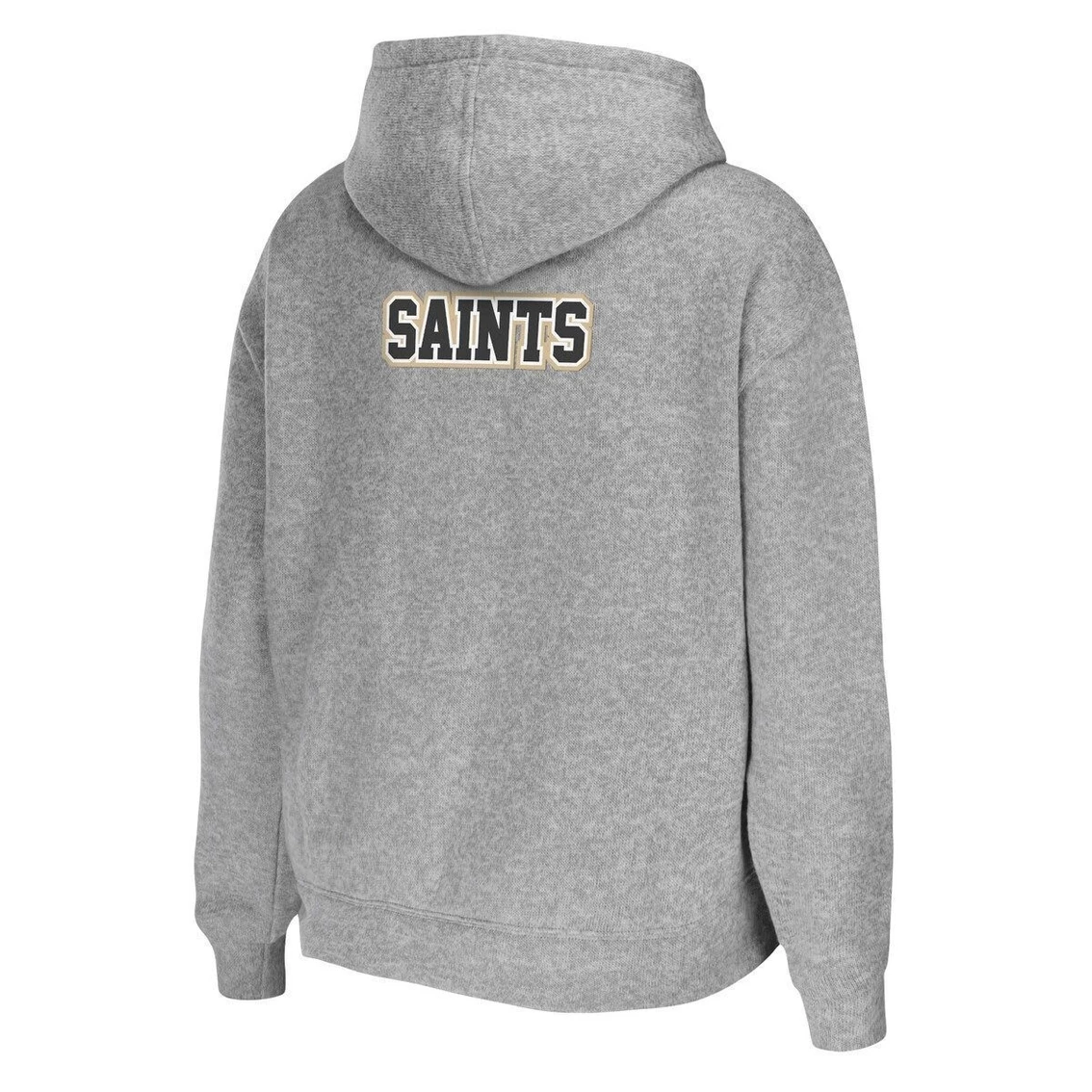 Flash Sale βοΈ Women's WEAR By Erin Andrews Heathered Gray New Orleans Saints Team Full-Zip Hoodie π€© - Image 4