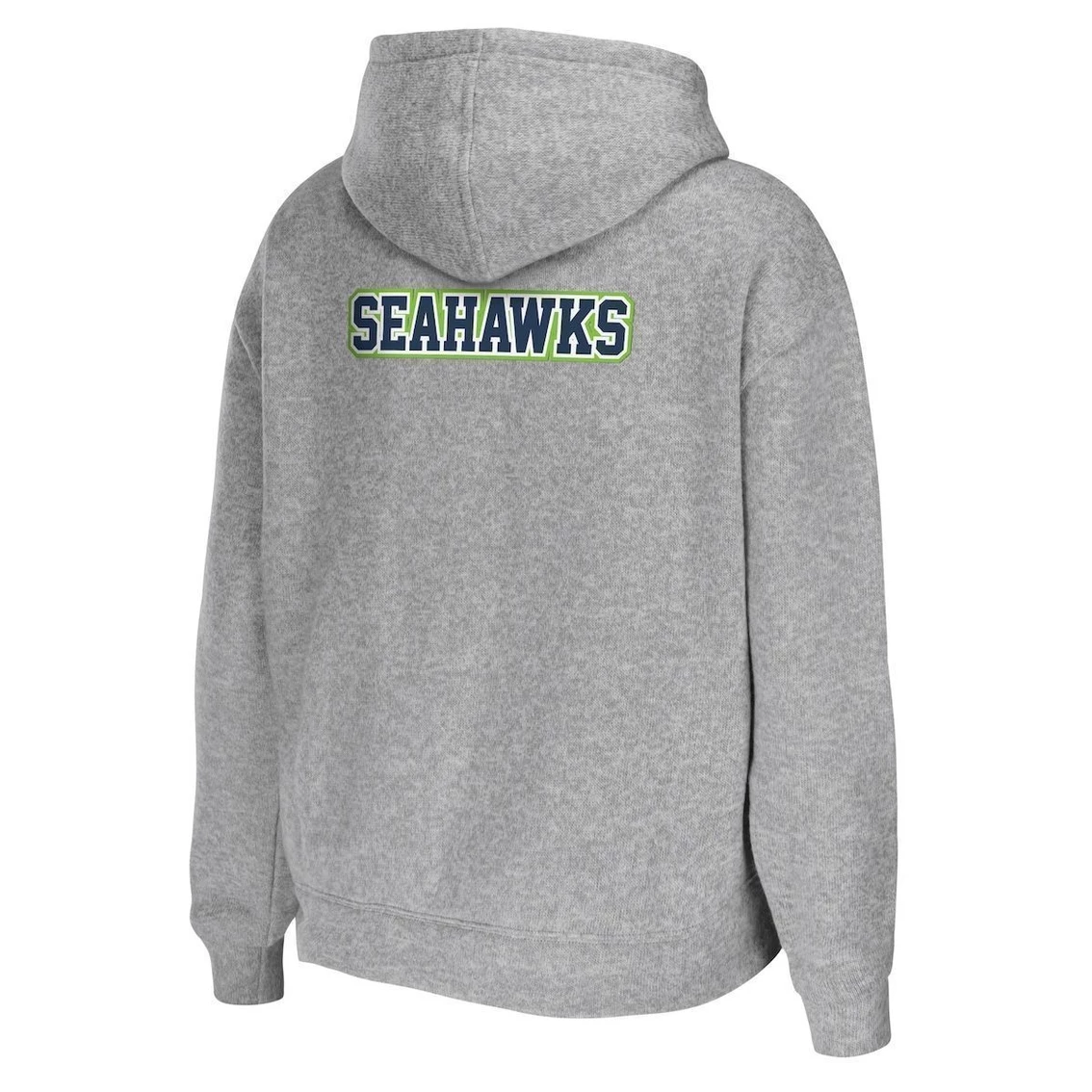 Deals π Women's WEAR By Erin Andrews Heathered Gray Seattle Seahawks Team Full-Zip Hoodie β¨ - Image 4