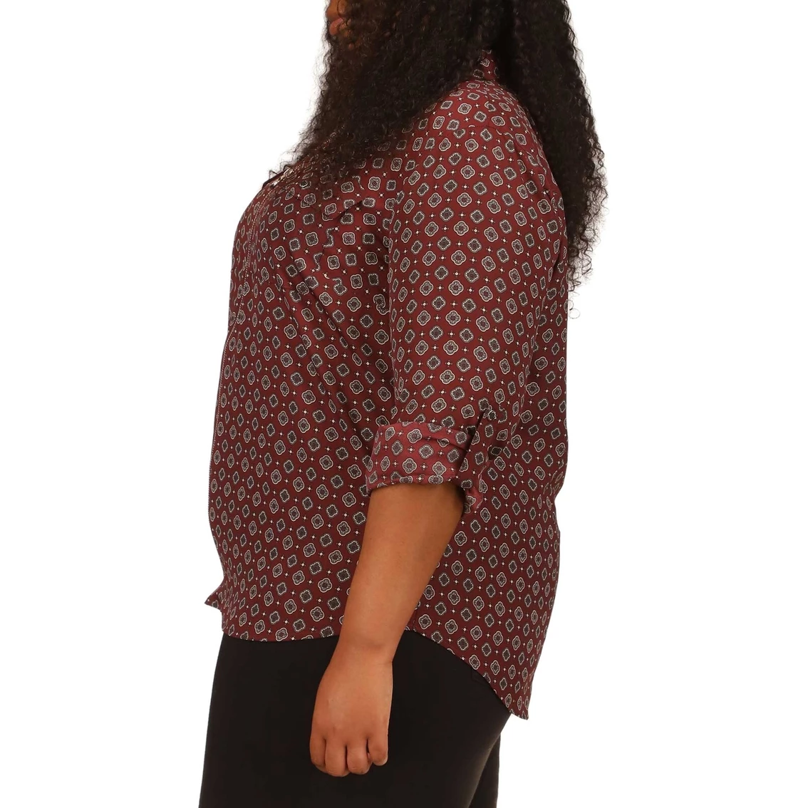 New π Michael Kors Plus Size PJ Foulard Lock Zip π Shirt π₯° - Image 4