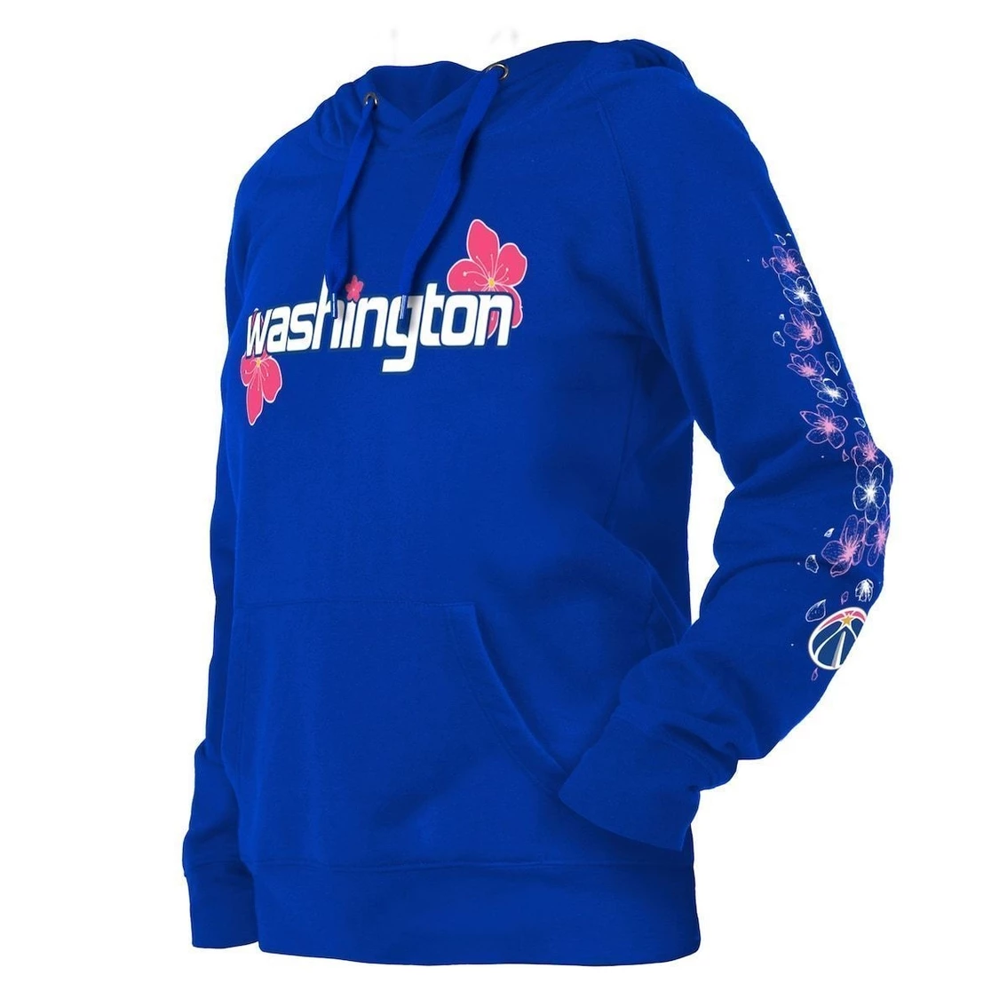 Deals π Women's New Era Royal Washington Wizards 2022/23 City Edition Pullover Hoodie π - Image 3