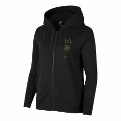 Best deal 😀 Women's Nike Black Army Black Knights 1st Armored Division Old Ironsides Operation Torch Full-Zip Hoodie 🎁