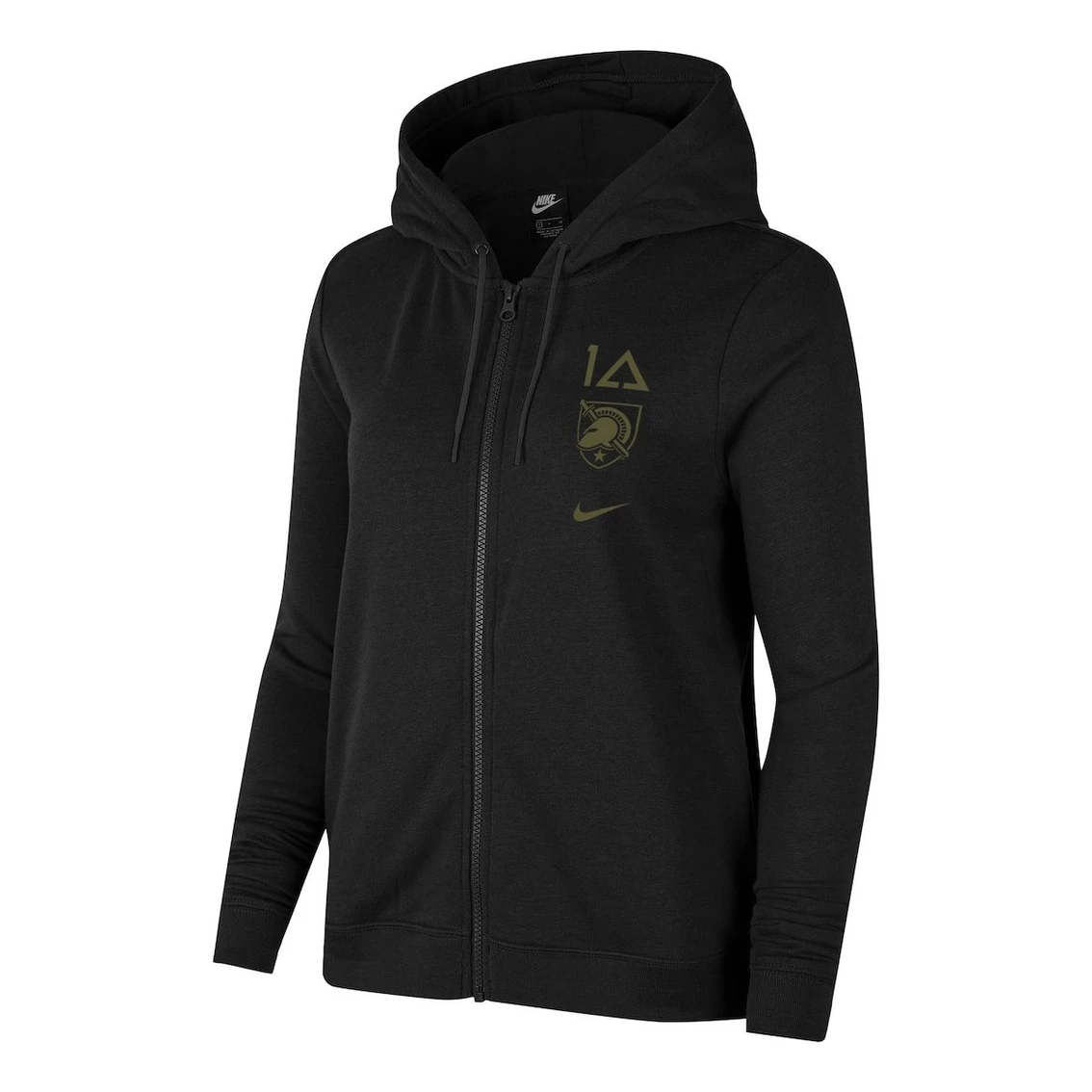 Best deal π Women's Nike Black Army Black Knights 1st Armored Division Old Ironsides Operation Torch Full-Zip Hoodie π
