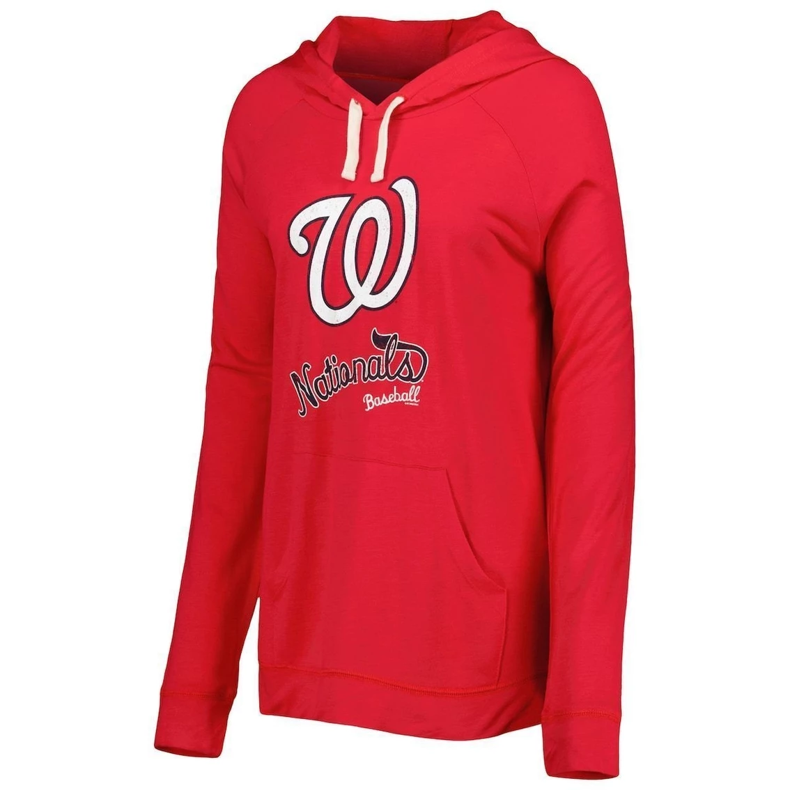 Cheap π― Women's Touch Red Washington Nationals Pre-Game Raglan Pullover Hoodie π - Image 3