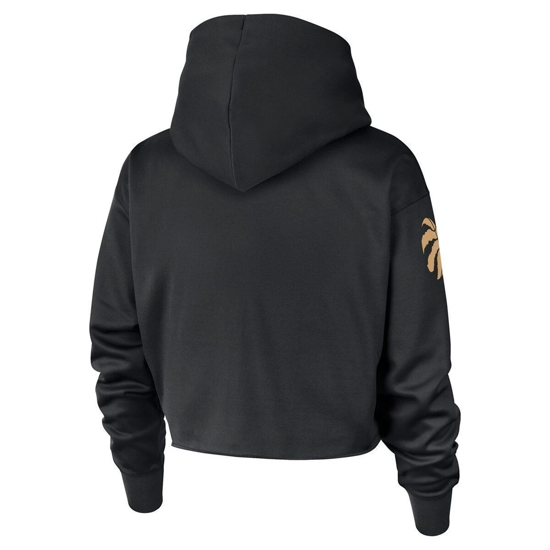 Wholesale β¨ Women's Nike Black Toronto Raptors 2022/23 City Edition Courtside Pullover Hoodie βοΈ - Image 4
