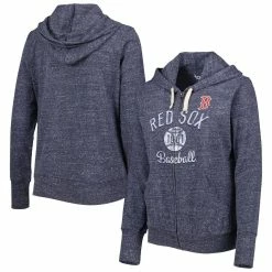 Coupon 🔥 Women's Touch Navy Boston Red Sox Training Camp Tri-Blend Full-Zip Hoodie 🌟
