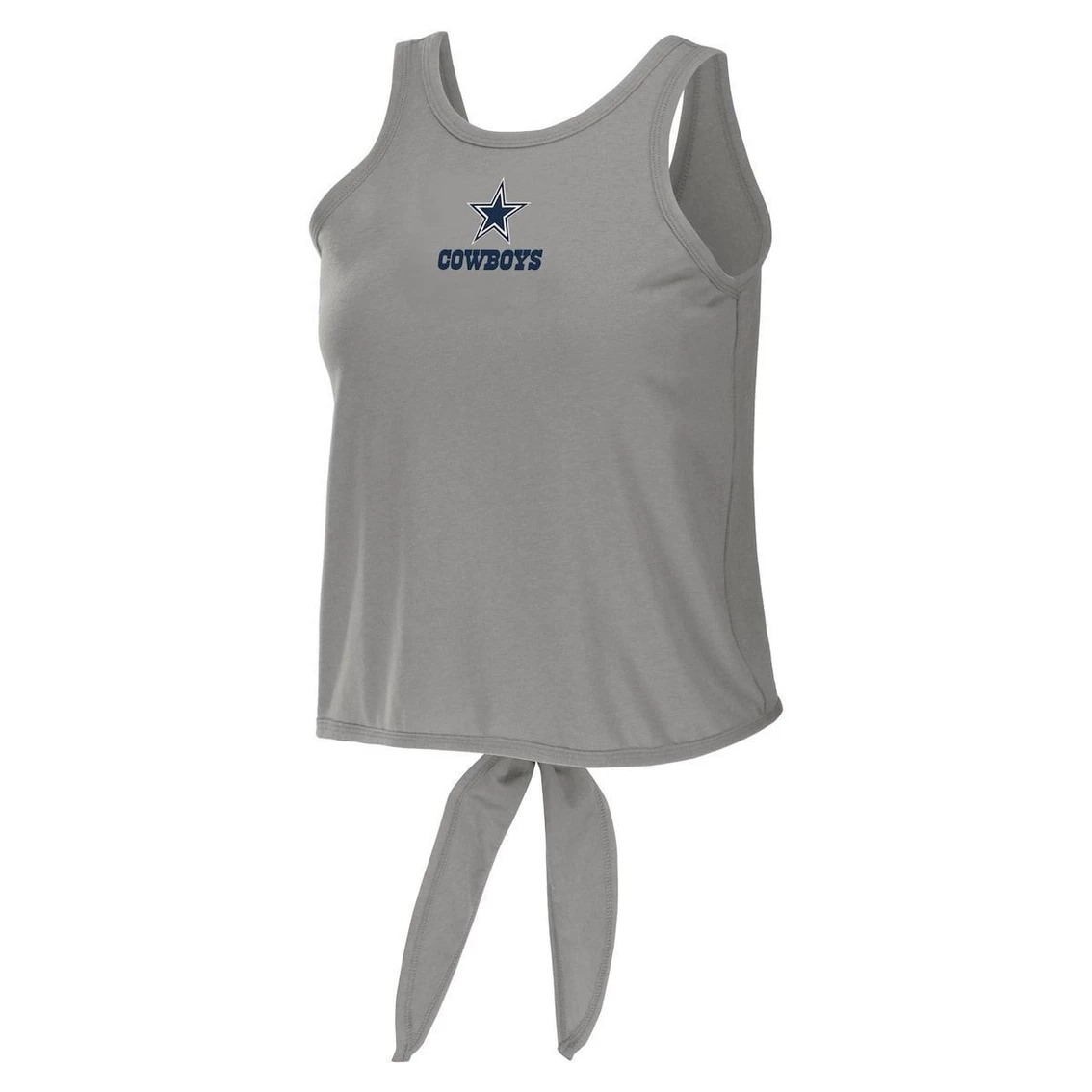 Flash Sale β Women's WEAR By Erin Andrews Gray Dallas Cowboys Open Back Twist Tie Tank Top π₯° - Image 3