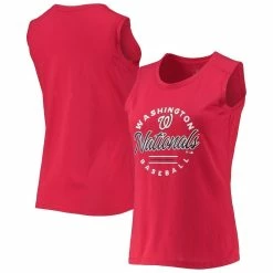 New π― Women's Levelwear Red Washington Nationals Macy Tank Top π