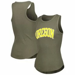 Discount π Boxercraft π© Women's Green Oregon Ducks Adrienne Tank Top π