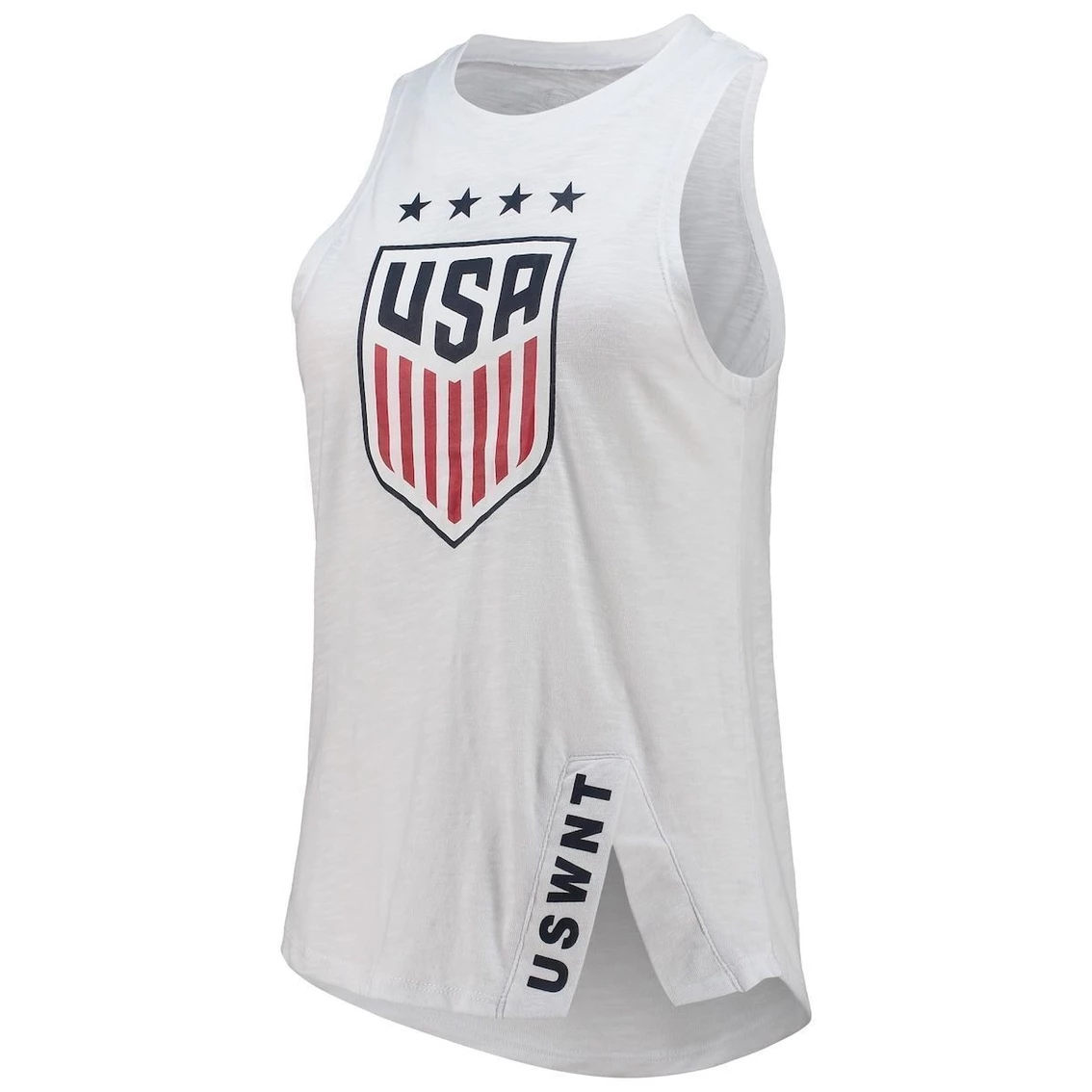 Best Sale π Women's Concepts Sport White USWNT Establish Slub Tank Top π - Image 3
