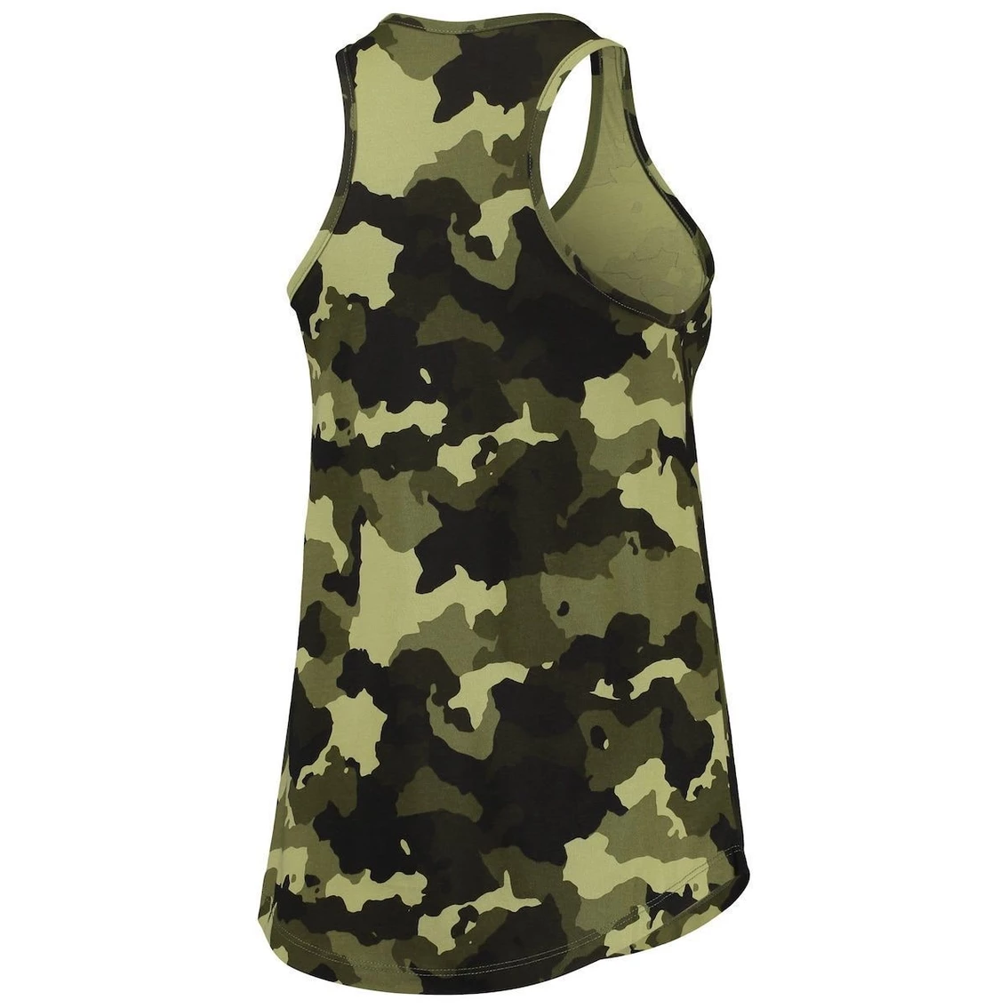 Cheap π― Women's New Era Green New York Yankees 2022 MLB Armed Forces Day Camo Racerback Tank Top π - Image 4