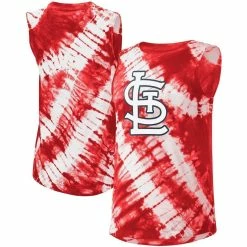 Brand new 🌟 Women's Touch Red St. Louis Cardinals Money Ball Tie-Dye Tank Top ✨