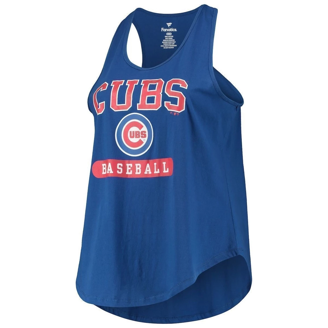 Hot Sale β¨ Profile π© Women's Royal Chicago Cubs Plus Size Racerback Tank Top β - Image 3