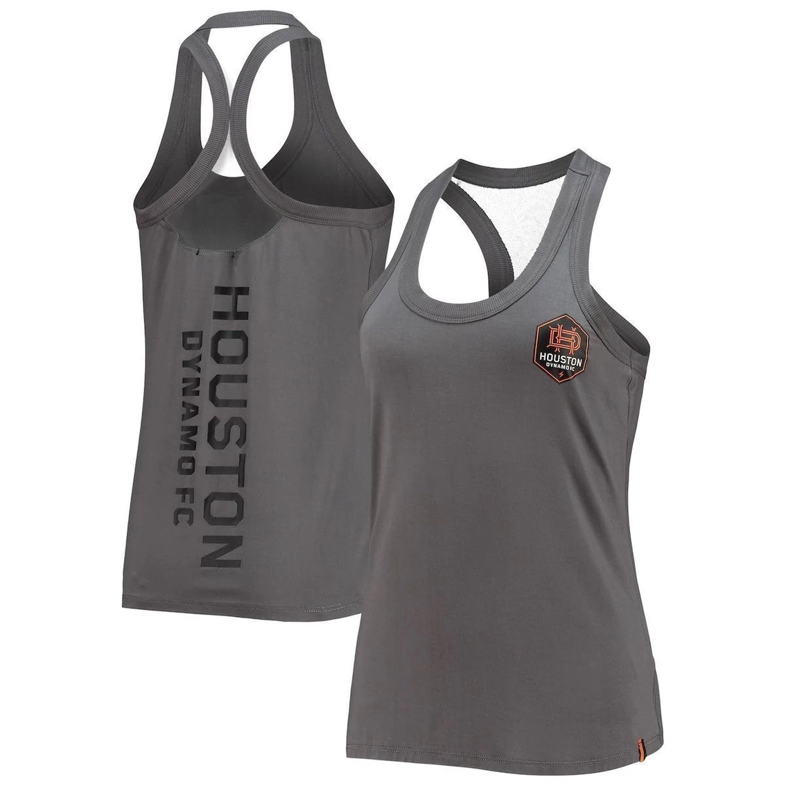 Best reviews of β Women's The Wild Collective Gray Houston Dynamo FC Athleisure Tank Top π - Image 2