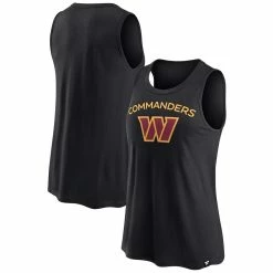 Top 10 💯 Women's Fanatics Branded Black Washington Commanders Root For Tank Top 🎉