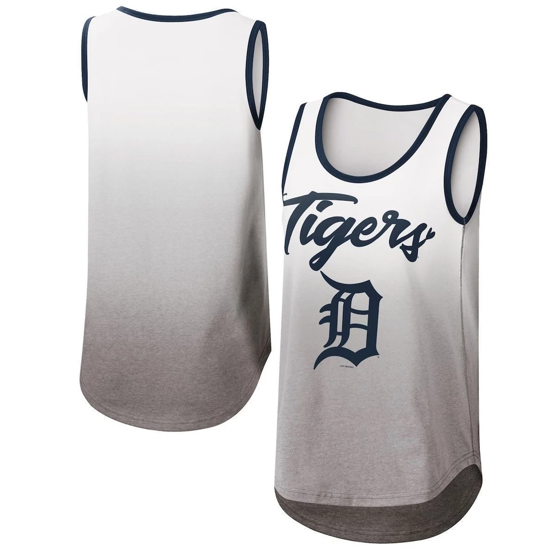 Outlet π Women's G-III 4Her By Carl Banks White Detroit Tigers Logo Opening Day Tank Top π₯ - Image 2