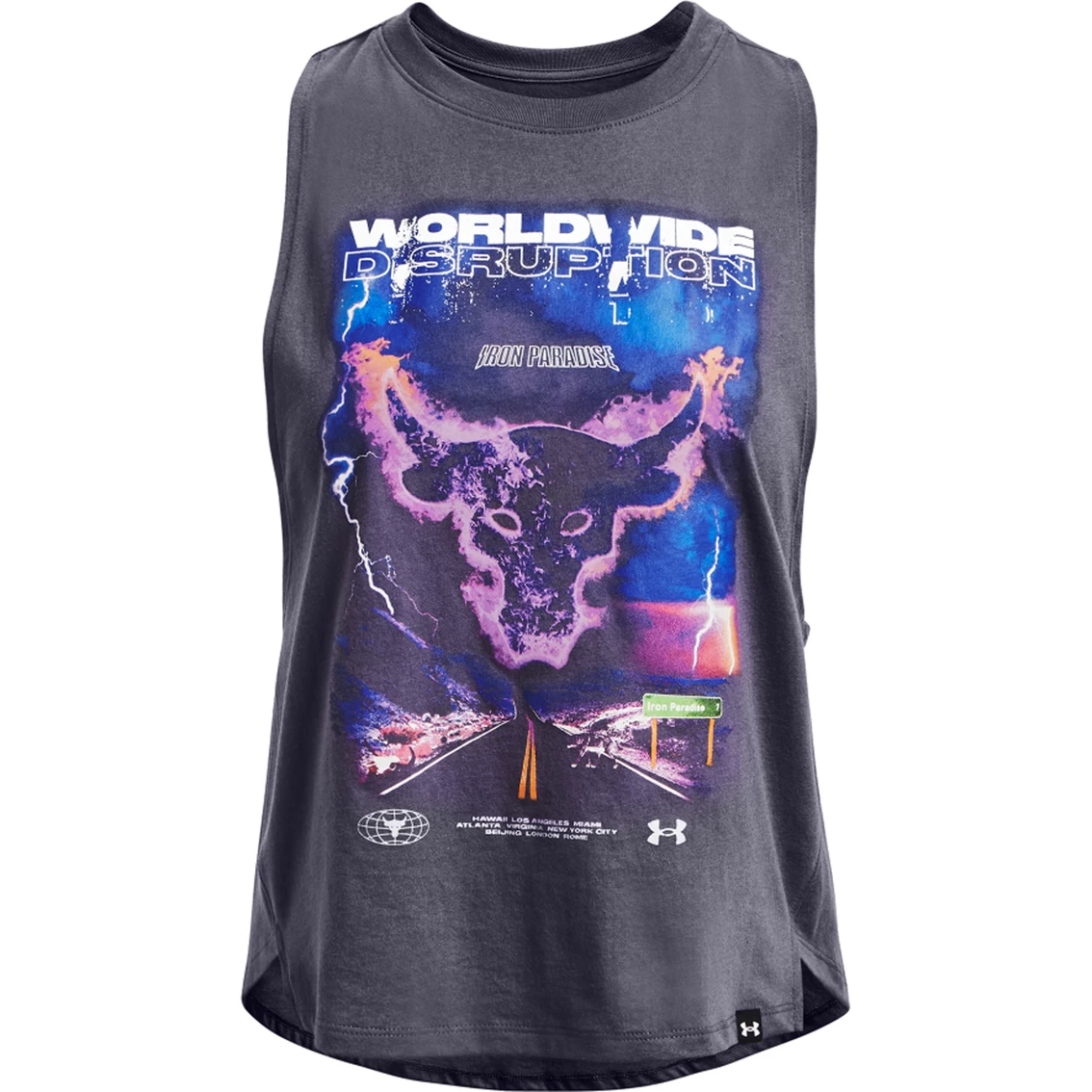 Best reviews of π Under Armour Project Rock Worldwide Tank π₯°
