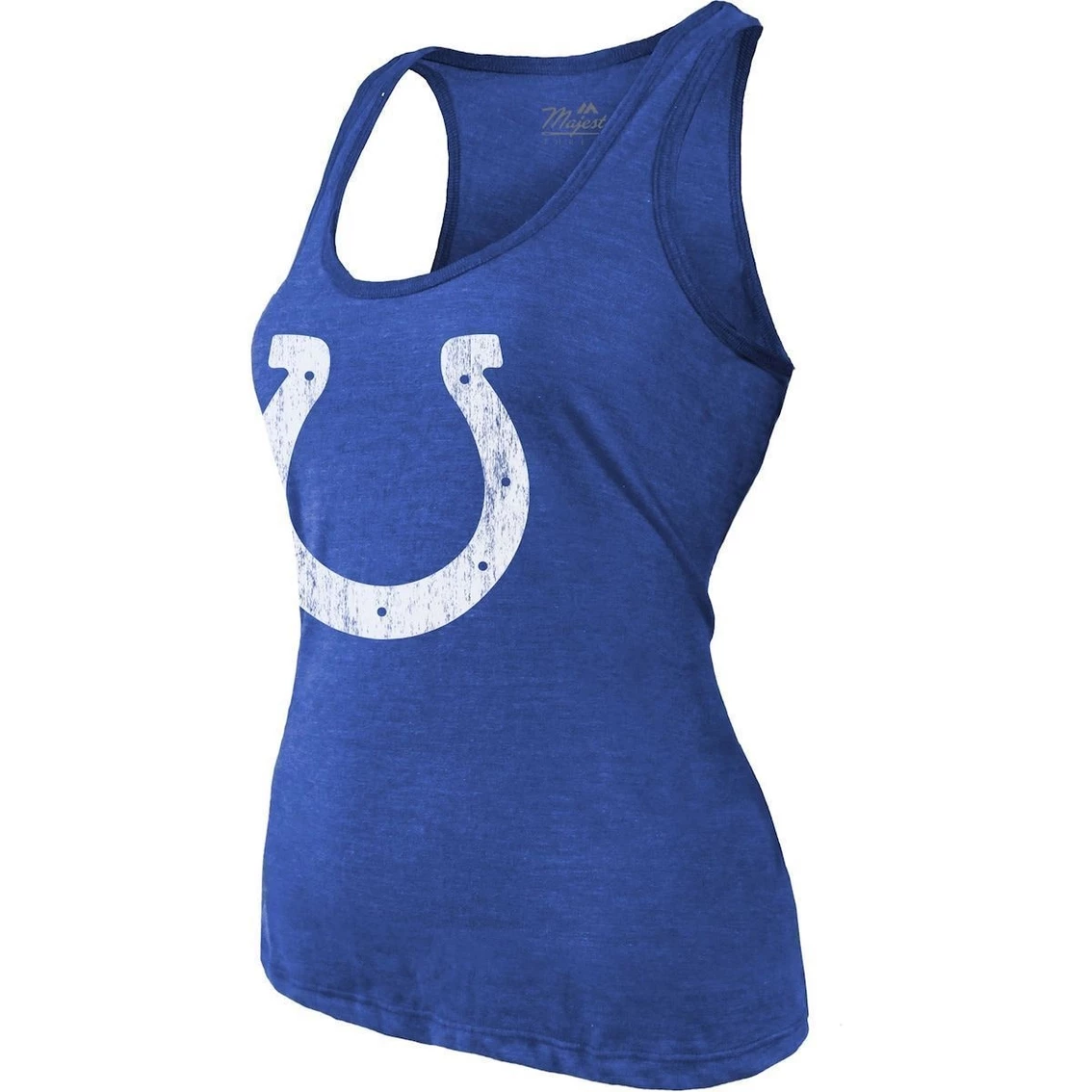 Top 10 π Women's Majestic Threads Jonathan Taylor Royal Indianapolis Colts Player Name & Number Tri-Blend Tank Top π - Image 3