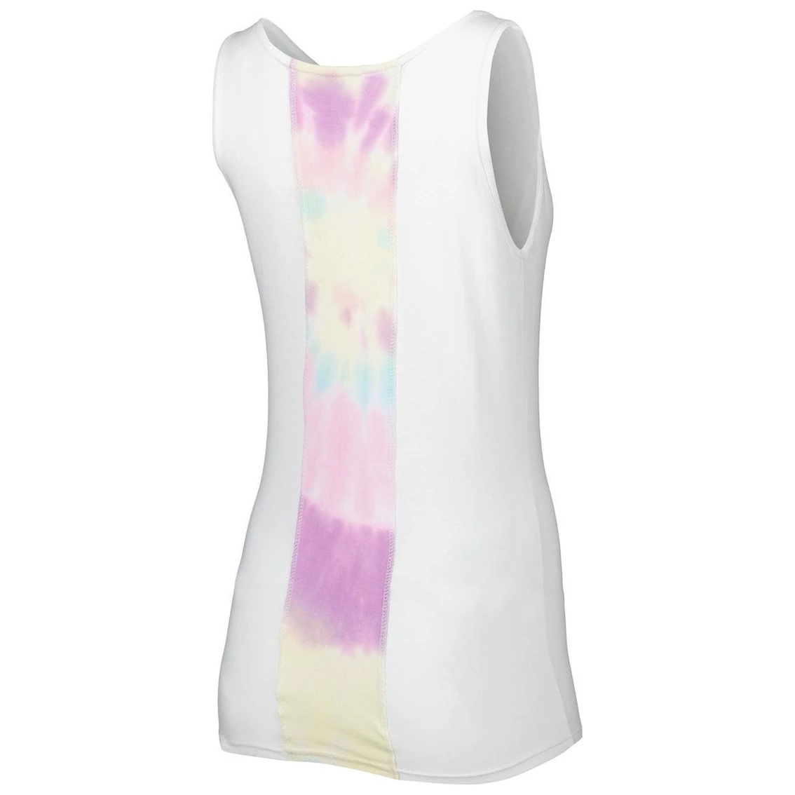 Best Sale β Women's Refried Apparel White Los Angeles Dodgers Tie-Dye Tank Top π - Image 4
