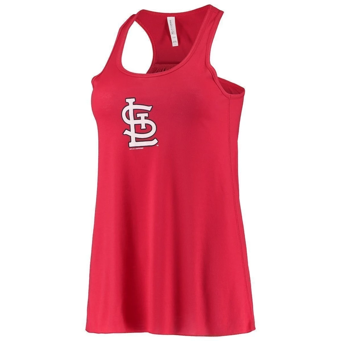 Flash Sale π₯ Women's Soft As A Grape Red St. Louis Cardinals Front & Back Tank Top β¨ - Image 3