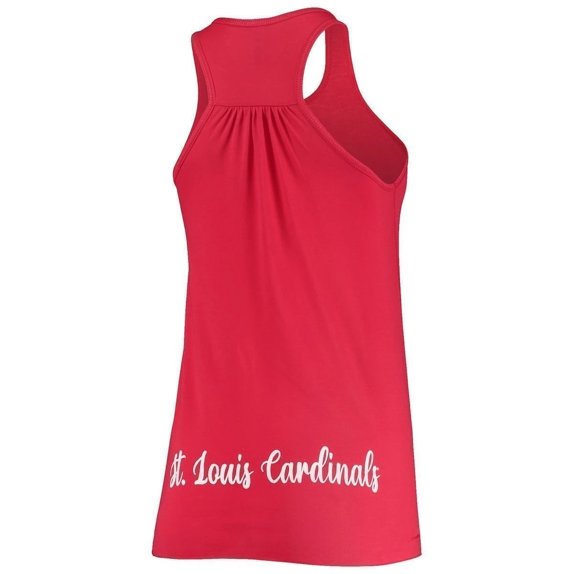 Flash Sale π₯ Women's Soft As A Grape Red St. Louis Cardinals Front & Back Tank Top β¨ - Image 4