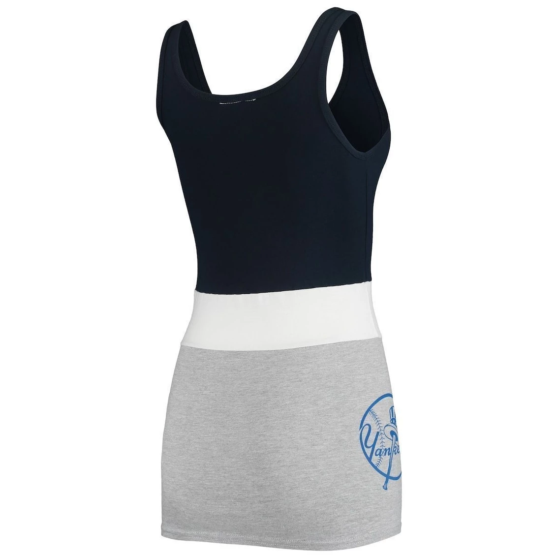 New π Women's Refried Apparel Navy New York Yankees Sustainable Tri-Blend Tank Top 𧨠- Image 4