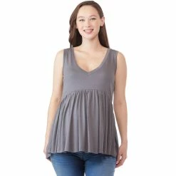 Outlet π Planet π© Motherhood Maternity Sleeveless Empire Waisted Swing Tank π€©