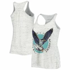 Hot Sale 😍 Women's Homefield Ash Air Force Falcons Vintage Racerback Tank Top ⭐