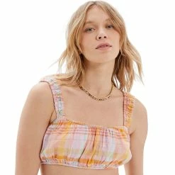 Hot Sale π American Eagle Plaid Bralette Cami β