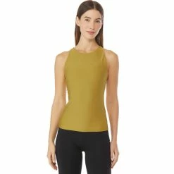 Buy 👏 Calvin Klein Performance Low Impact High Neck Cross Back Tank Top ❤️
