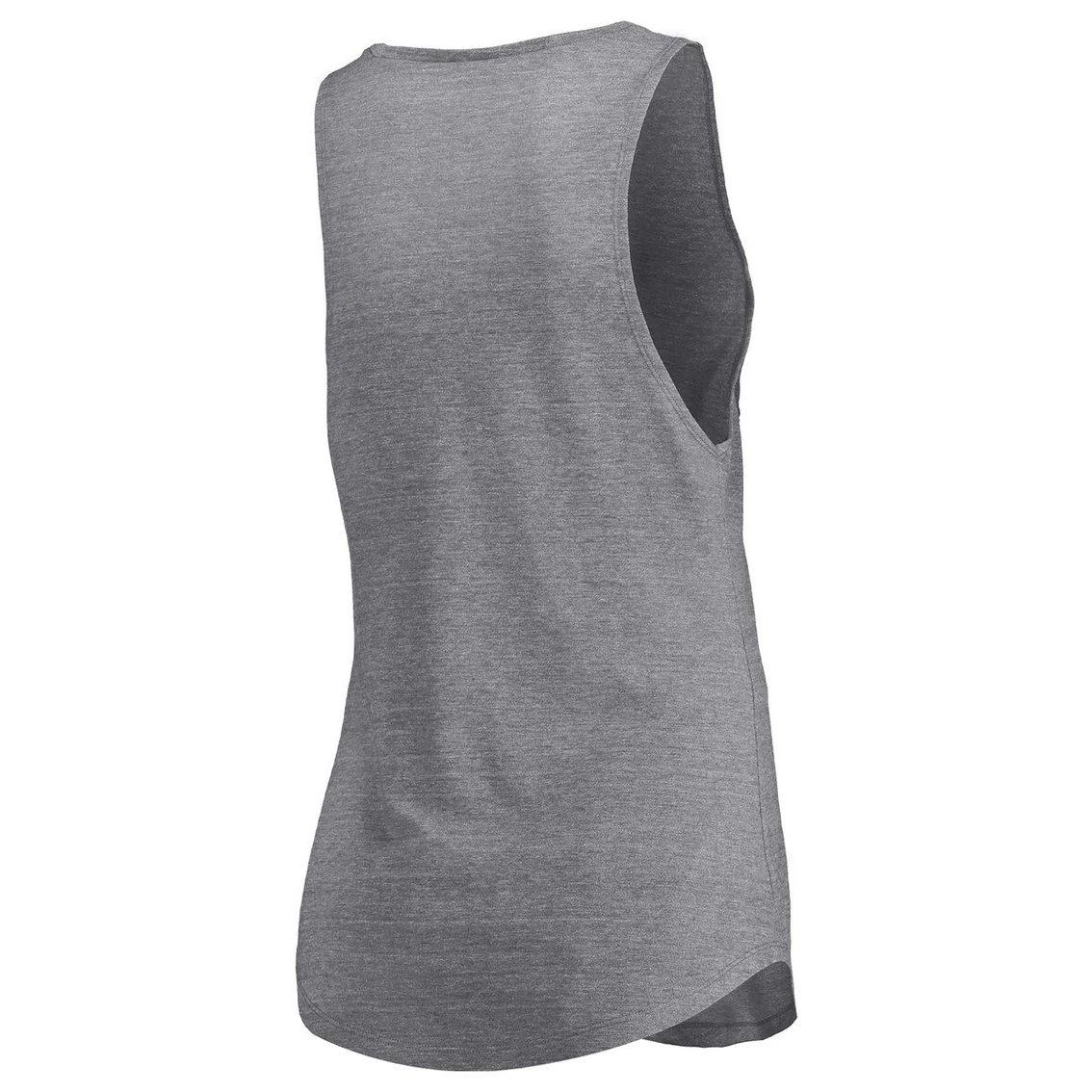 Outlet π Women's Fanatics Branded Heathered Gray Seattle Seahawks Quality Time Scoop Neck Tri-Blend Tank Top π― - Image 4