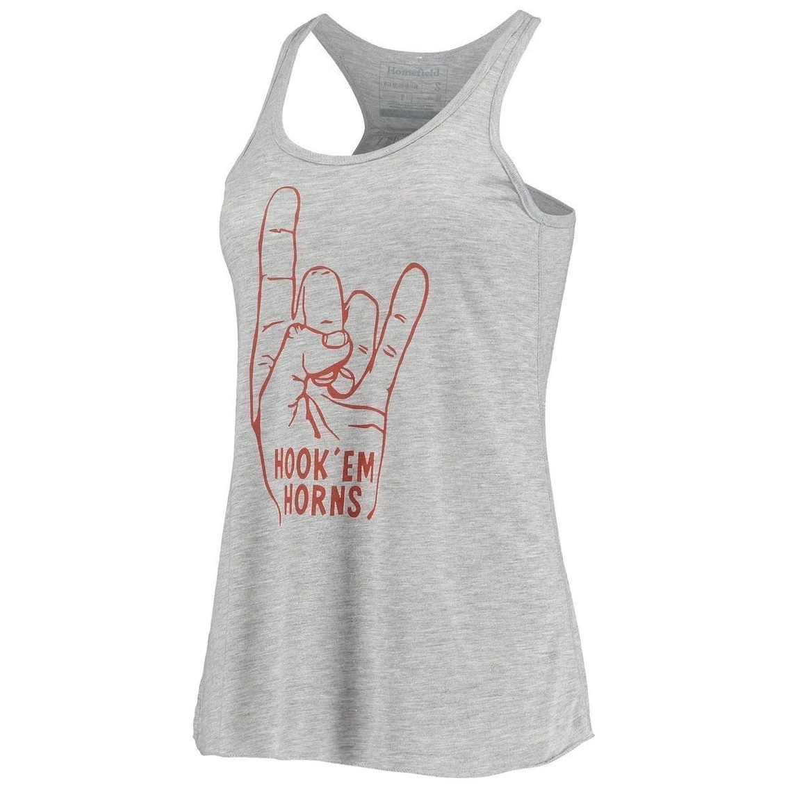 Best reviews of π Women's Homefield Ash Texas Longhorns Vintage Racerback Tank Top π - Image 3